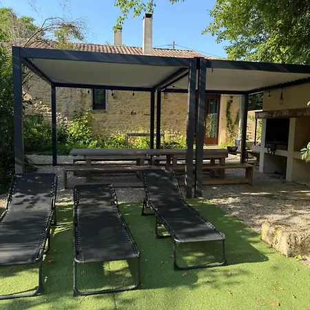 Tatil Evi Baptiste Sauna Billard Piano Ping-pong Baby-foot Piscine Pres De Bordeaux Cérons