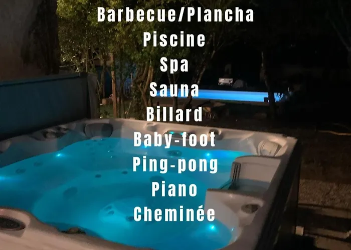 Baptiste Sauna Billard Piano Ping-pong Baby-foot Piscine Pres De Bordeaux *